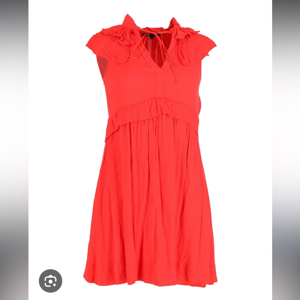 Maje red dress